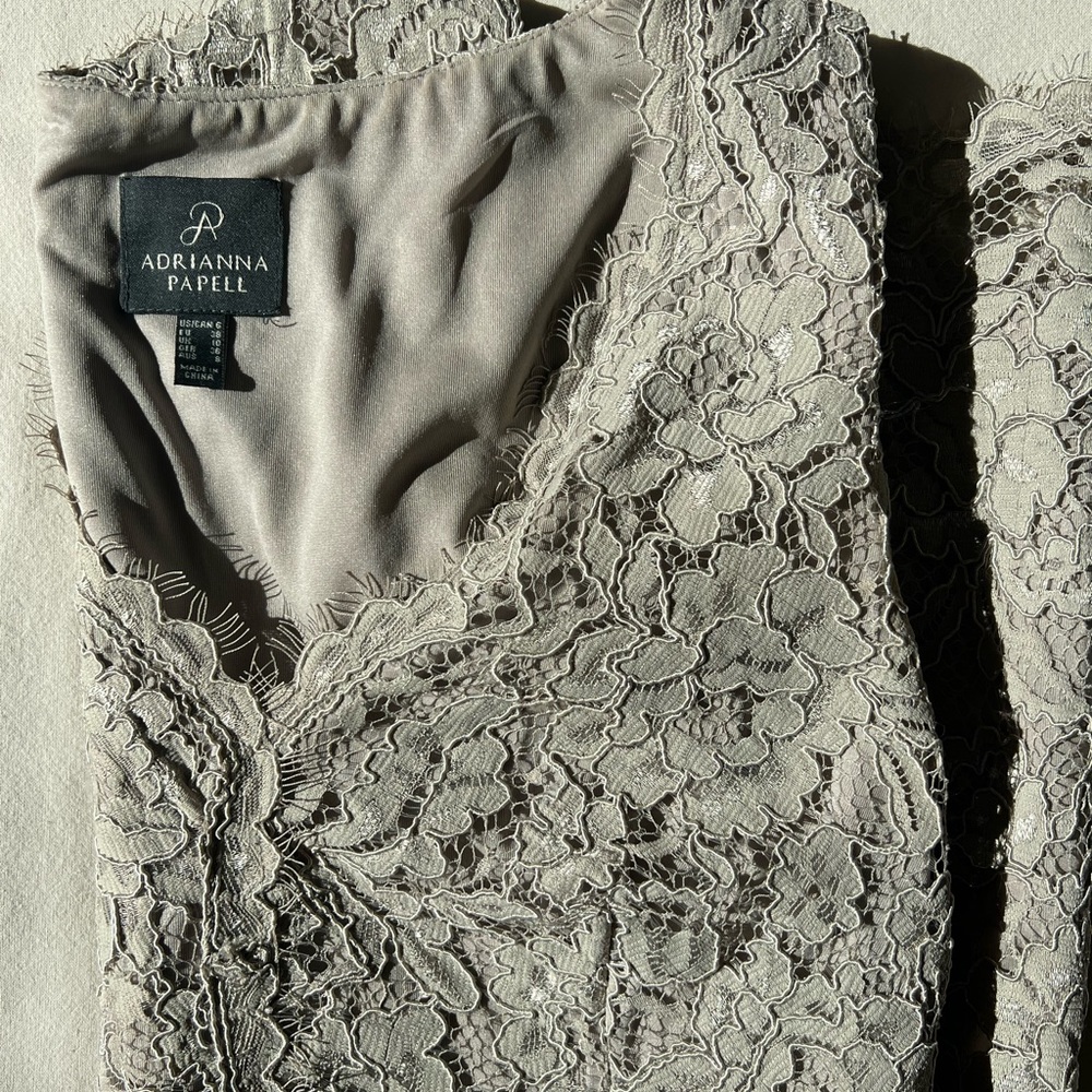 Adrianna Papell Lace Dress